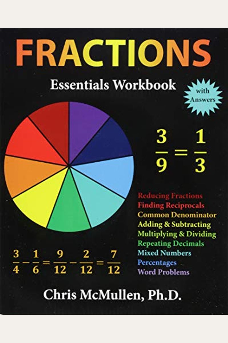 Fractions Essentials Workbook With Answers