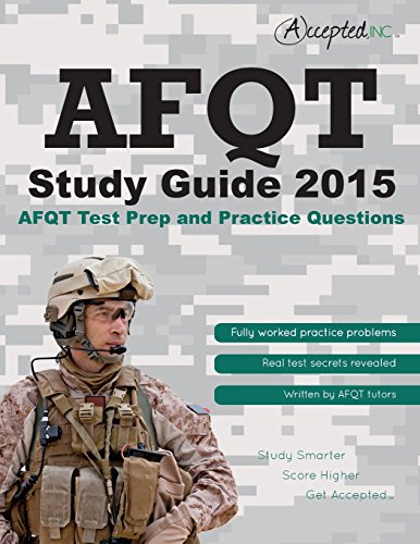 Buy Afqt Study Guide 2015: Afqt Test Prep And Practice Questions Book ...