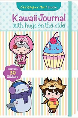 Kawaii Journal with Hugs on the Side Kawaii Journal with Hugs on the Side