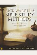 Rick Warren's Bible Study Methods:12 Ways You
