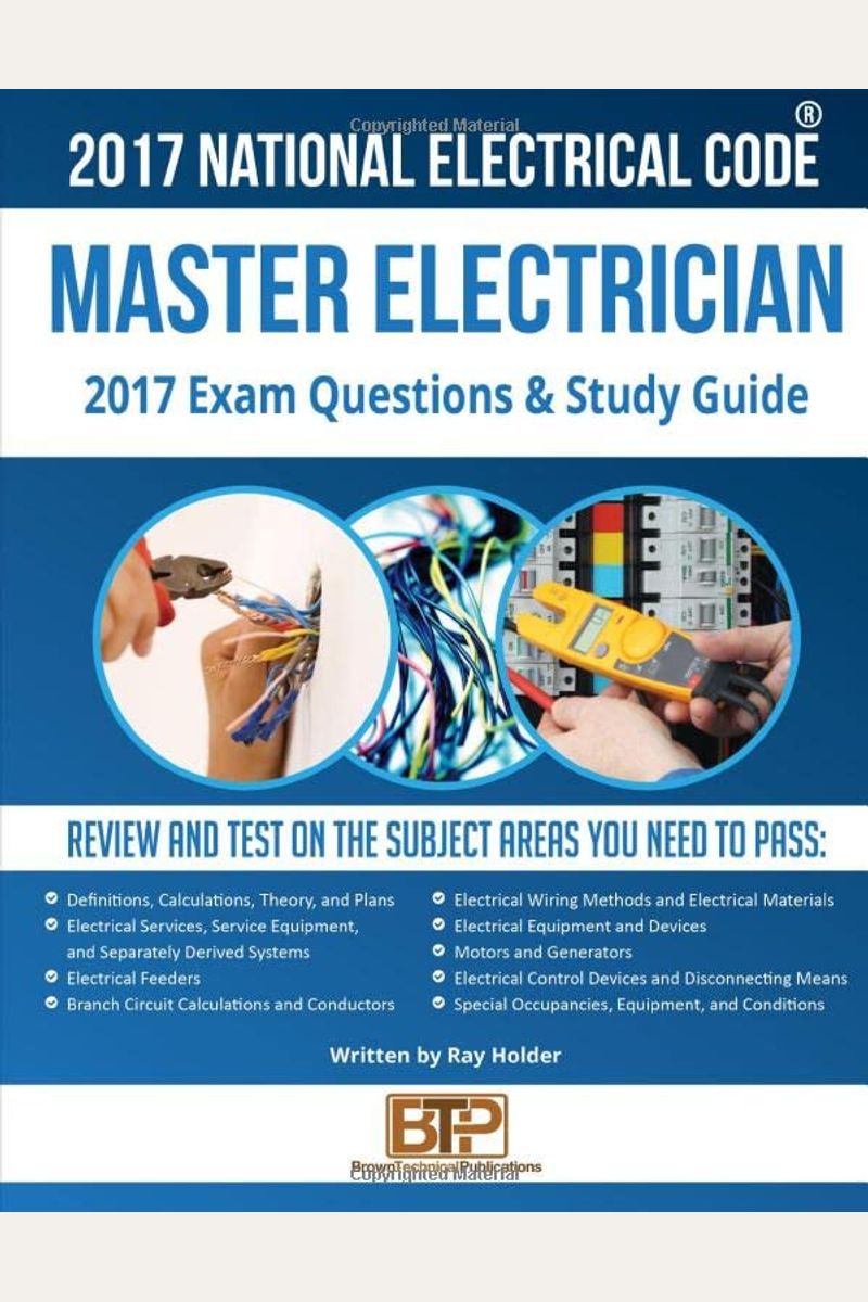 Buy 2017 Master Electrician Exam Questions And Study Guide Book By Ray