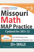 Missouri Assessment Program Test Prep: Grade 8 English Language Arts Literacy (Ela) Practice Workbook And Full-Length Online Assessments: Map Study Gu