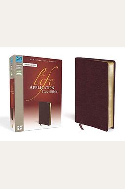 NIV, Life Application Study Bible, Personal Size, Bonded Leather, Burgundy NIV, Life Application Study Bible, Personal Size, Bonded Leather, Burgundy
