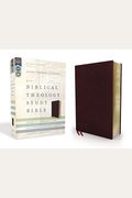 Niv, Biblical Theology Study Bible, Bonded Leather, Burgundy, Indexed, Comfort Print: Follow God's Redemptive Plan As It Unfolds Throughout Scripture