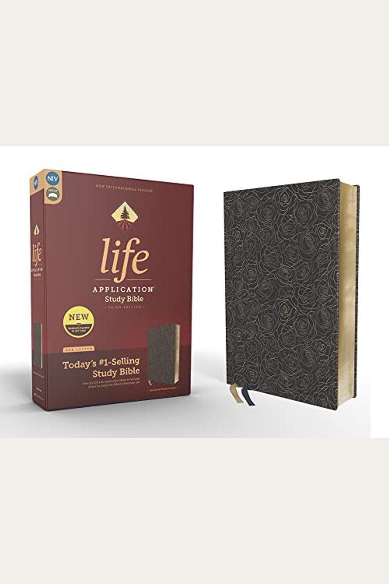 Niv, Life Application Study Bible, Third Edition, Bonded Leather, Navy, Red Letter Edition