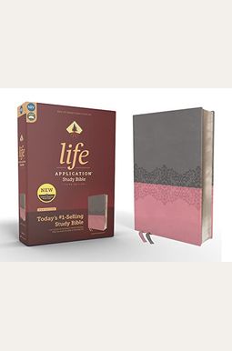 Niv, Life Application Study Bible, Third Edition, Leathersoft, Gray/Pink, Red Letter Edition Niv, Life Application Study Bible, Third Edition, Leathersoft, Gray/Pink, Red Letter Edition