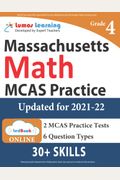 Mcas Test Prep: 4th Grade Math Practice Workbook And Full-Length Online Assessments: Next Generation Massachusetts Comprehensive Assessment System Study Guide