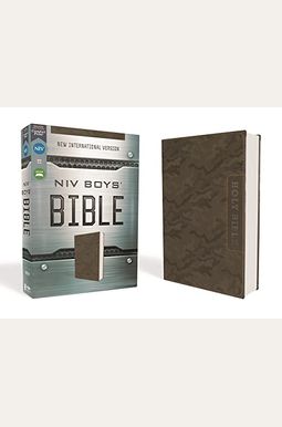 Niv, Boys' Bible, Leathersoft, Brown Camo, Comfort Print Niv, Boys' Bible, Leathersoft, Brown Camo, Comfort Print