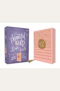 Niv, Beautiful Word Bible For Girls, Updated Edition, Leathersoft, Zippered, Pink, Red Letter, Comfort Print: 600+ Full-Color Illustrated Verses