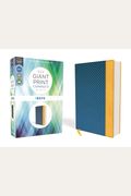 Niv, Giant Print Compact Bible For Boys, Leathersoft, Blue, Red Letter Edition, Comfort Print