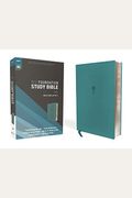 Niv, Foundation Study Bible, Leathersoft, Teal, Red Letter