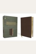 Esv, Thompson Chain-Reference Bible, Leathersoft, Brown, Red Letter