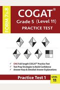 Cogat Grade 5 Level 11 Practice Test Form 7 And 8: Cogat Test Prep Grade 5: Cognitive Abilities Test Practice Test 1