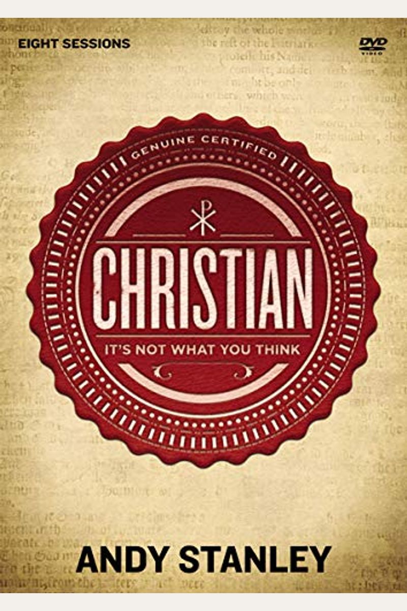 Buy Christian Video Study It's Not What You Think Book By Andy Stanley