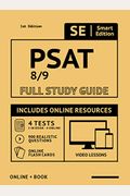 Psat 8/9 Full Study Guide: Complete Subject Review With Online Video Lessons, 4 Full Practice Tests Book + Online, 900 Realistic Questions, Plus