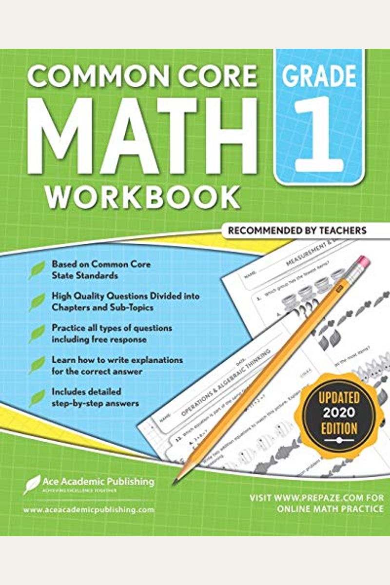 Buy 1st Grade Math Workbook: Commoncore Math Workbook Book By: Ace A ...