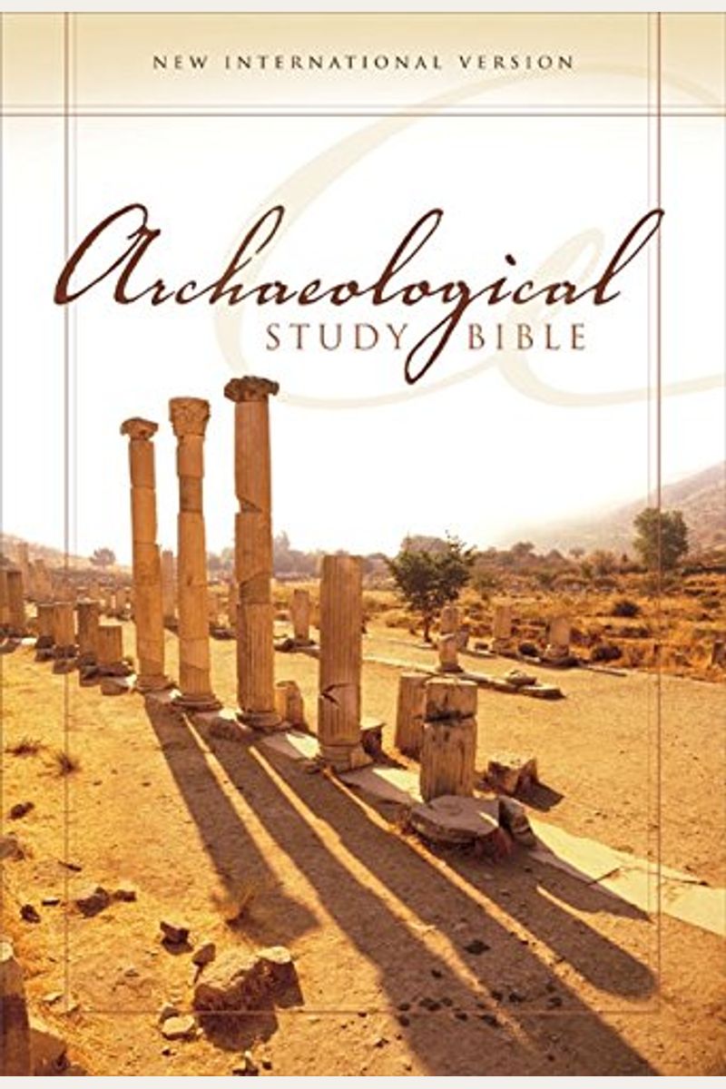 Archaeological Study Bible-Niv: An Illustrated Walk Through Biblical History And Culture