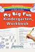 My Big Fun Kindergarten Workbook With Handwriting Learn To Read 100 Sight Words And Math Activities: Pre K, 1st Grade, Homeschooling, Kindergarten Mat