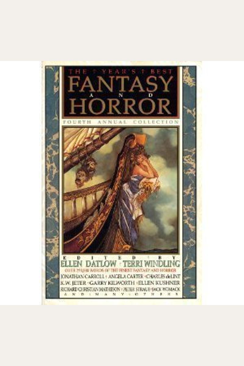 Year's Best Fantasy And Horror, 4th Ed.