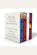 Walter Isaacson: The Genius Biographies: Benjamin Franklin, Einstein, Steve Jobs, And Leonardo Da Vinci