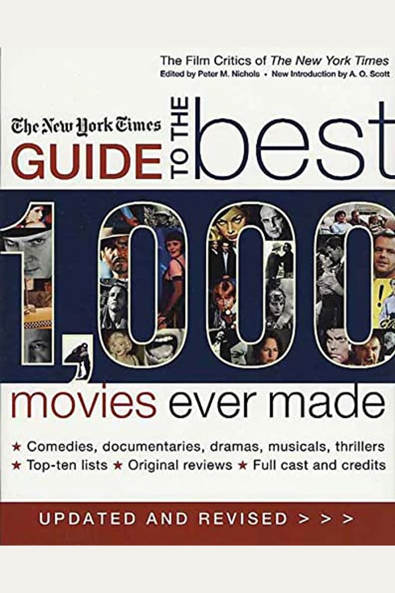 The New York Times Guide To The Best 1,000 Movies Ever Made (Film Critics Of The New York Times)