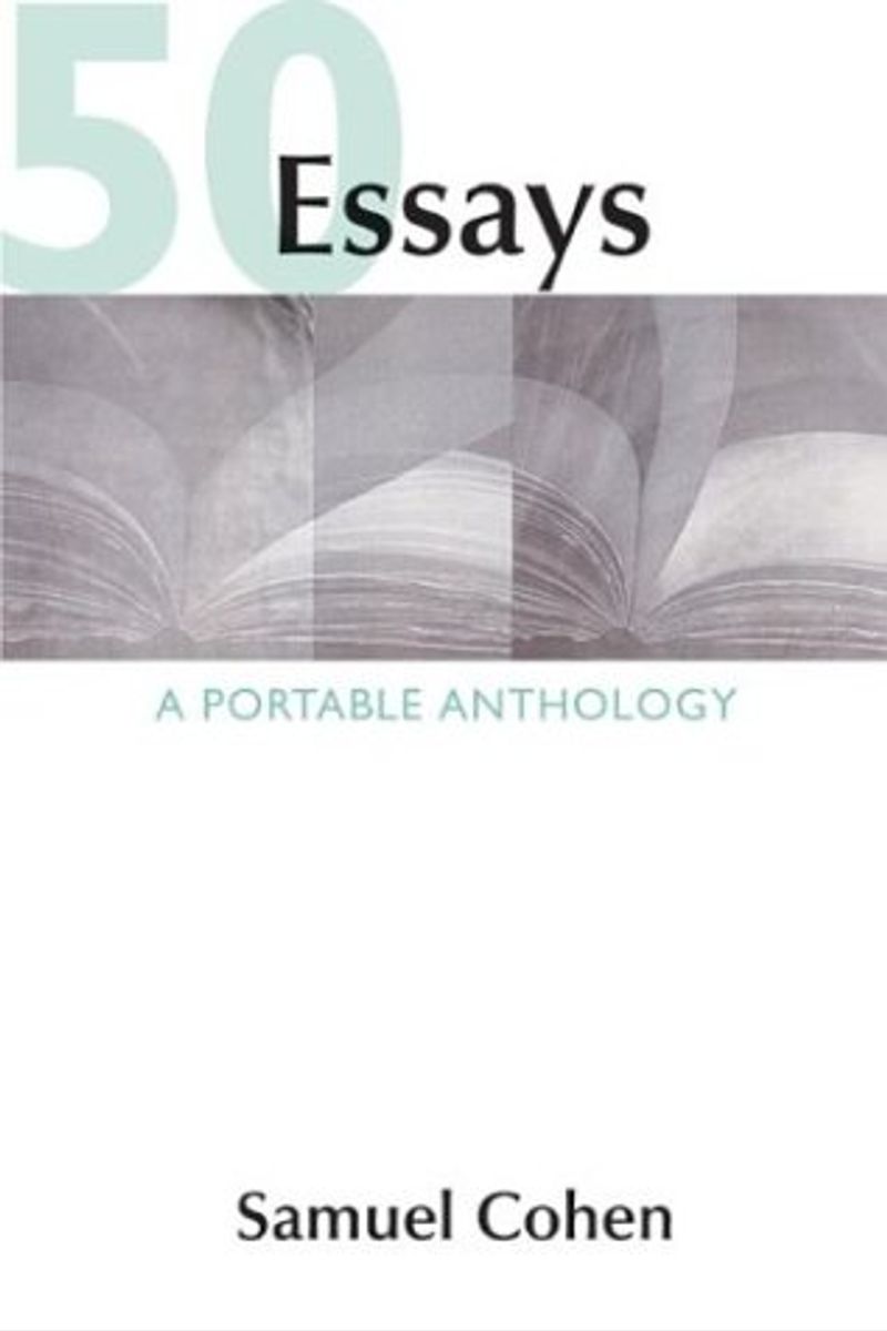 50 model essays a portable anthology