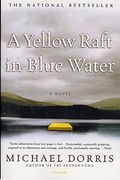 A Yellow Raft In Blue Water
