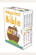 Baby's First Bible Boxed Set: The Story Of Moses, The Story Of Jesus, Noah's Ark, And Adam And Eve