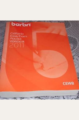 Buy Barbri California Essay Exam Practice Workboo Book By: Barbri