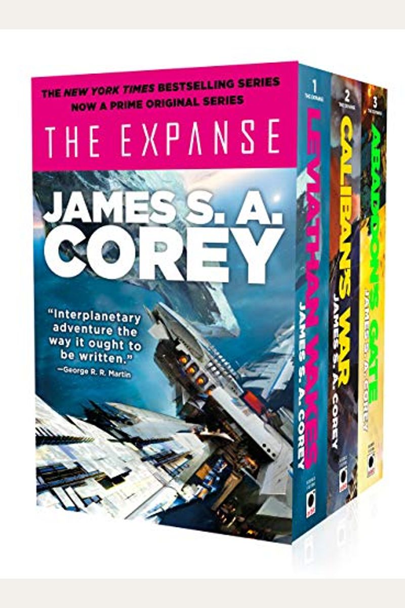 The Expanse Hardcover Boxed Set: Leviathan Wakes, Caliban's War, Abaddon's Gate: Now A Prime Original Series