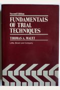 Fundamentals of trial techniques