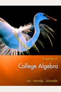 Mathxl Tutorials On Cd For Essentials Of College Algebra, Alternate Edition