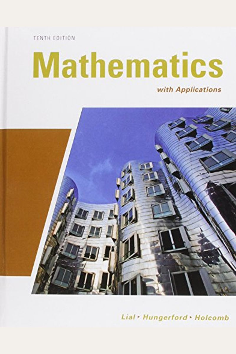 Mathematics With Applications, Books A La Carte Edition