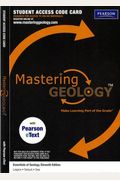 MasteringGeology with Pearson Etext - Valuepack Access Card - for Essentials of Geology (ME Component)