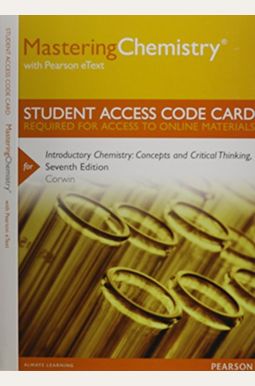 introductory chemistry concepts and critical thinking 7th edition