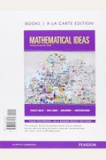 Mathematical Ideas, Books A La Carte Edition