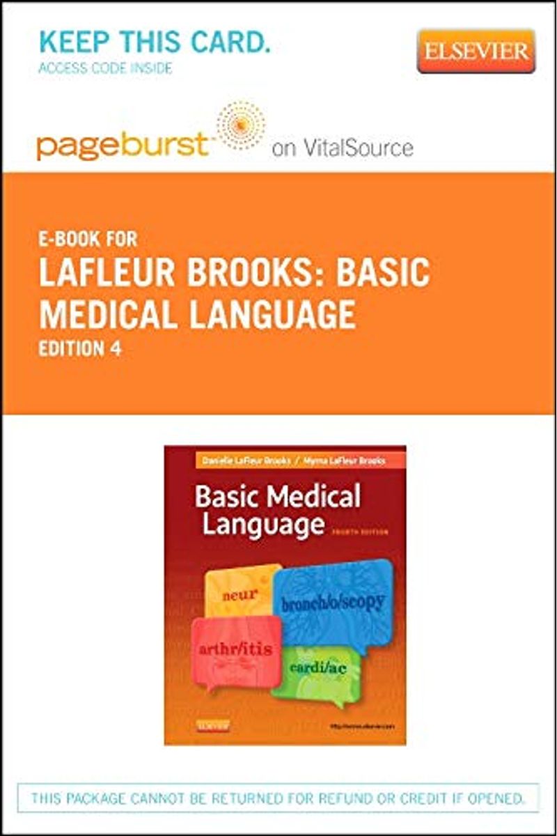 Basic Medical Language With Flash Cards