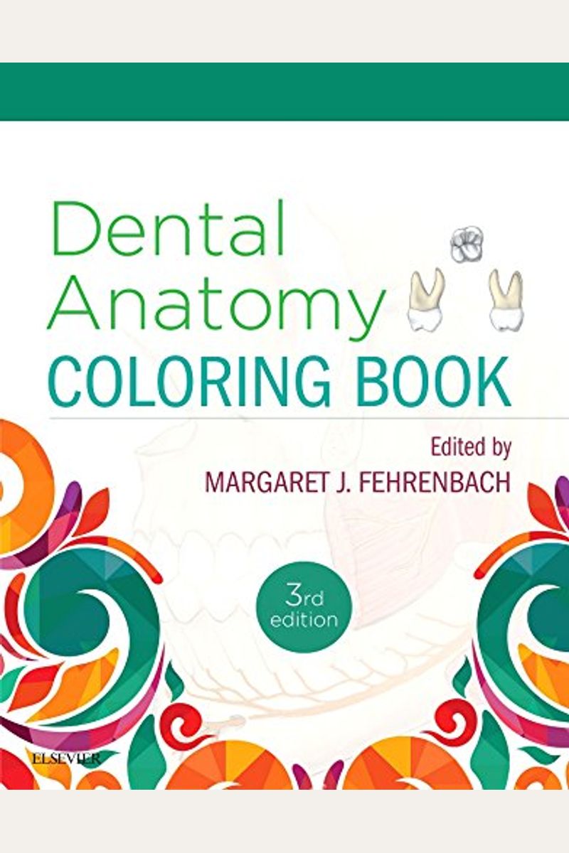 Buy Dental Anatomy Coloring Book Book By: Margaret J Fehrenbach