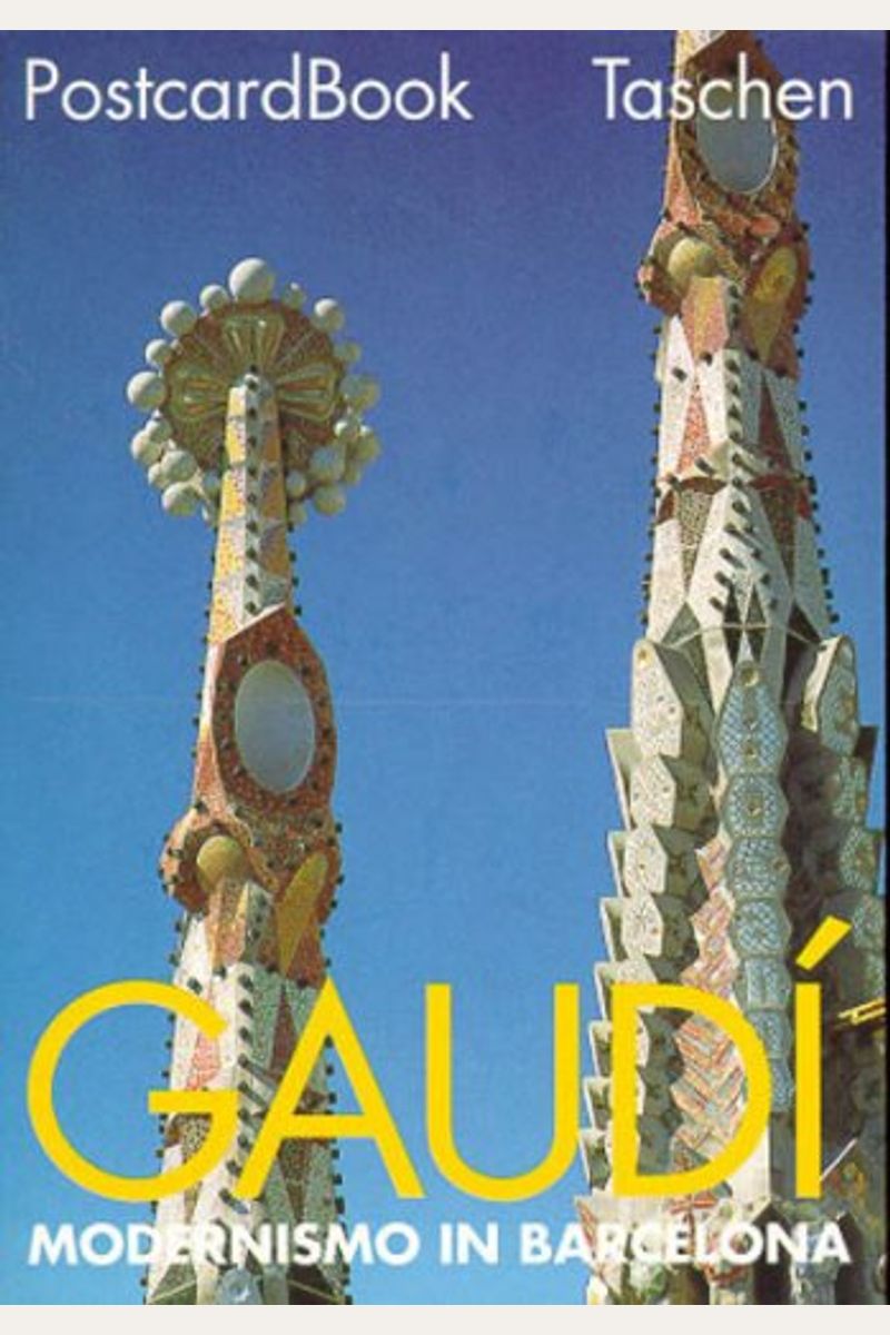 Gaudi Postcard Book