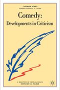 Comedy: Developments In Criticism