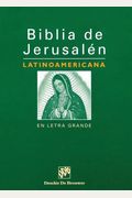 Biblia De Jerusalen Latinoamericana-Os-En Letra Grande
