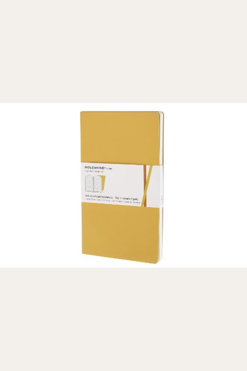 Buy Moleskine Volant Notebook (Set Of 2 ), Large, Ruled, Orange Yellow