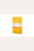 Moleskine Notebook Ruled Yellow Orange Hard Cover Large