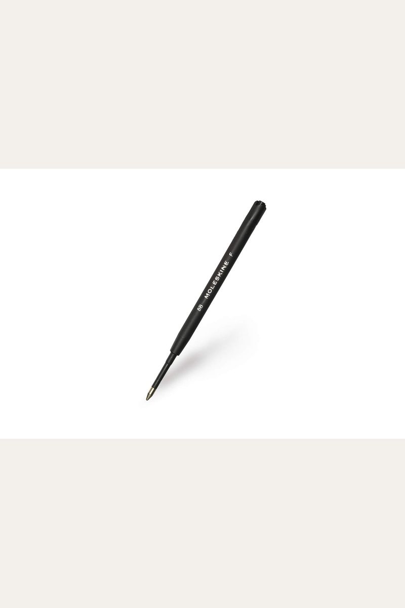 Buy Moleskine Ballpoint Refill, Large Point (1.0 Mm), Black Ink Book By