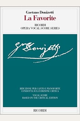 La Favorita: Vocal Score La Favorita: Vocal Score