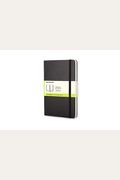 Moleskine Classic Notebook, Pocket, Plain, Black, Hard Cover (3.5 X 5.5)