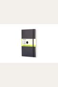 Moleskine Classic Notebook, Pocket, Plain, Black, Soft Cover (3.5 X 5.5)