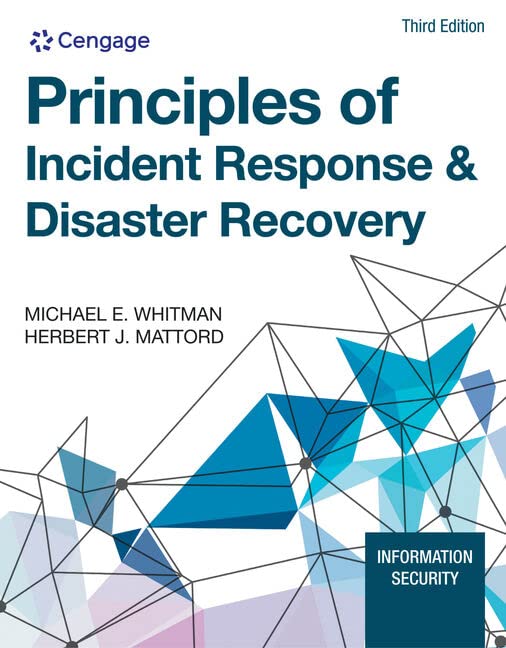 Buy Principles Of Incident Response And Disaster Recovery Book By ...