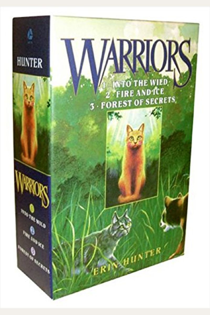 Warriors Box Set: Volumes 1 to 3: Into the Wild, Fire and Ice, Forest of  Secrets|Paperback