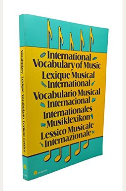 Buy Lexique Musical International = International Vocabulary Of Music